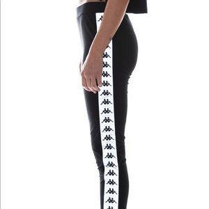Kappa reflective leggings
